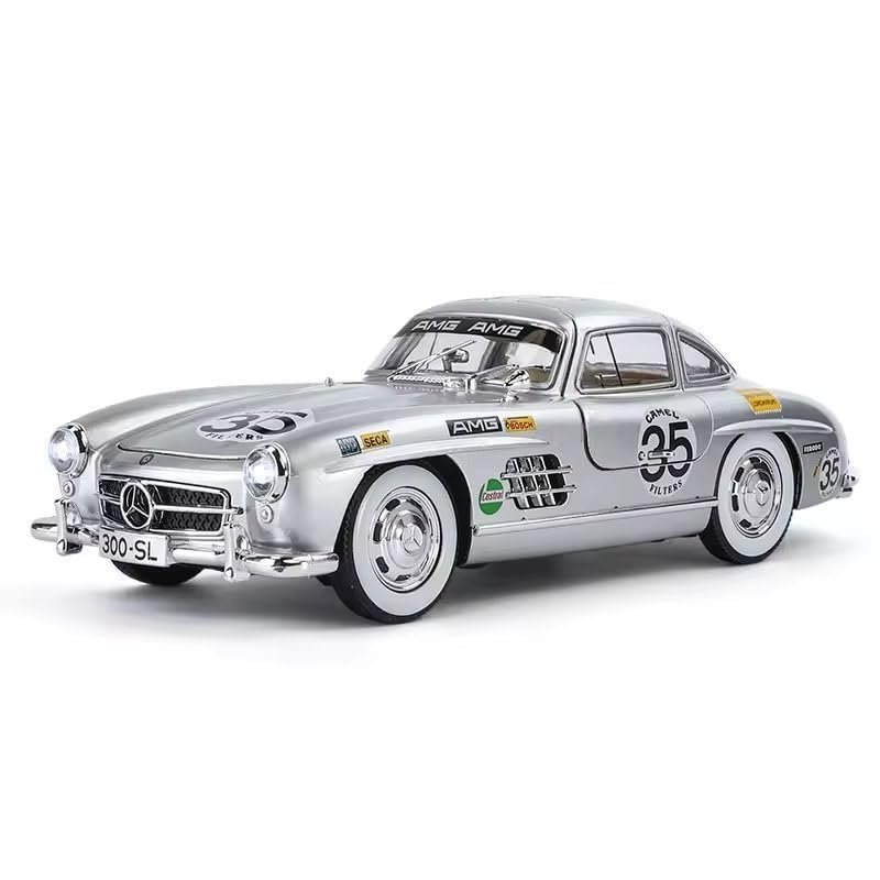 Mercedees Benz 300SL Modified Alloy Diecast Pullback Metal Car Toy