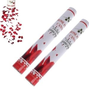 TREND N ART Popper/Confetti for Anniversary, Party and Birthday (Pack of 2Pcs) (50, Multi Color Paper)