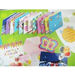 Greeting Cards Decoration Material to Make Your Own Greetings Kits for Boys and Girls