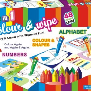 4 in 1 Colour & Wipe, Multi Color