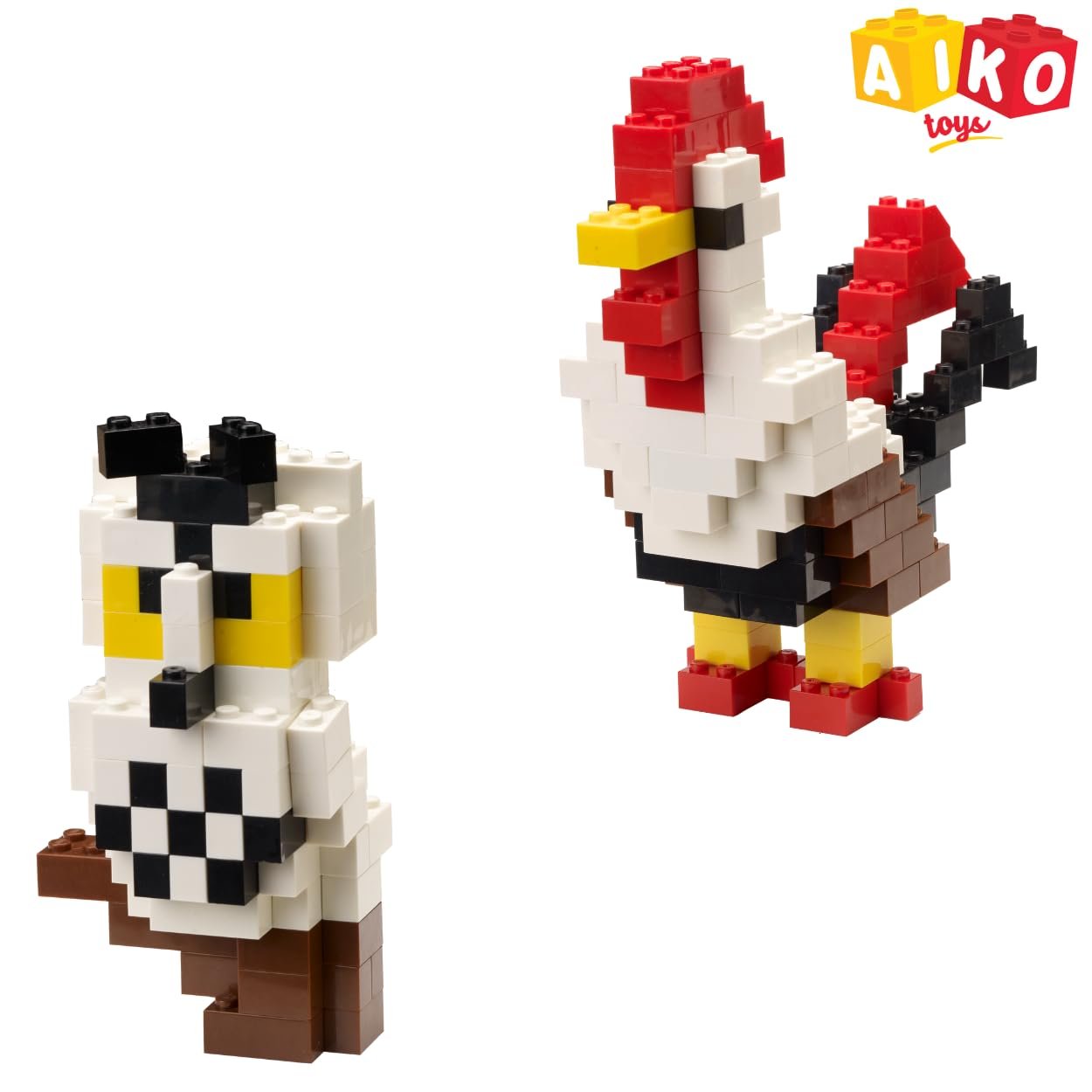 500 Piece Box of Blocks | Building Block Set for Kids 4+ | Multi-Color Construction Toy with Idea Booklet | STEM Learning Gift for Boys & Girls - Image 8