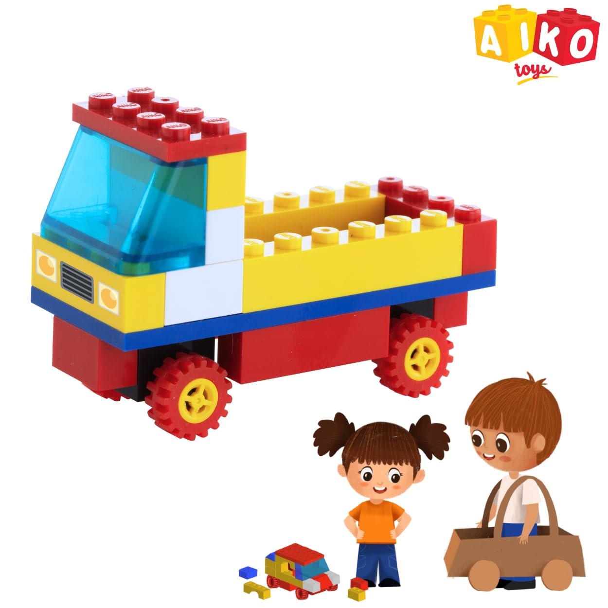 Build A Car Building Blocks Set – 142 Pieces | Multi-Color ABS Plastic Construction Toy | 14 Vehicle Models | STEM Learning & Creativity for Kids 4+ - Image 8