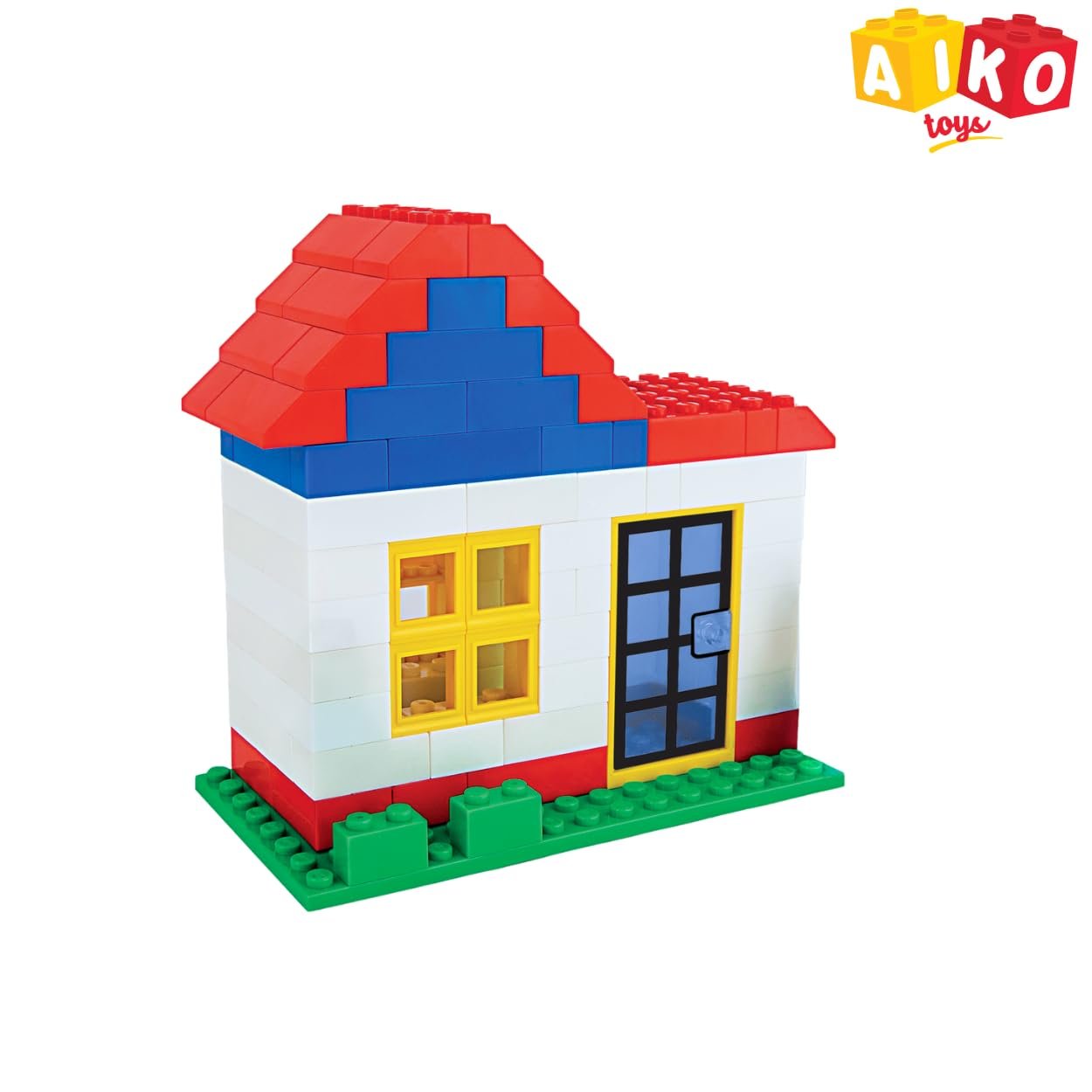 Town House Set No.3 | 158 Pcs ABS Plastic Building Blocks | Multi-Colour Construction Toy for Kids | Learning & Educational Blocks with Idea Booklet | Best Gift for Boys & Girls - Image 8