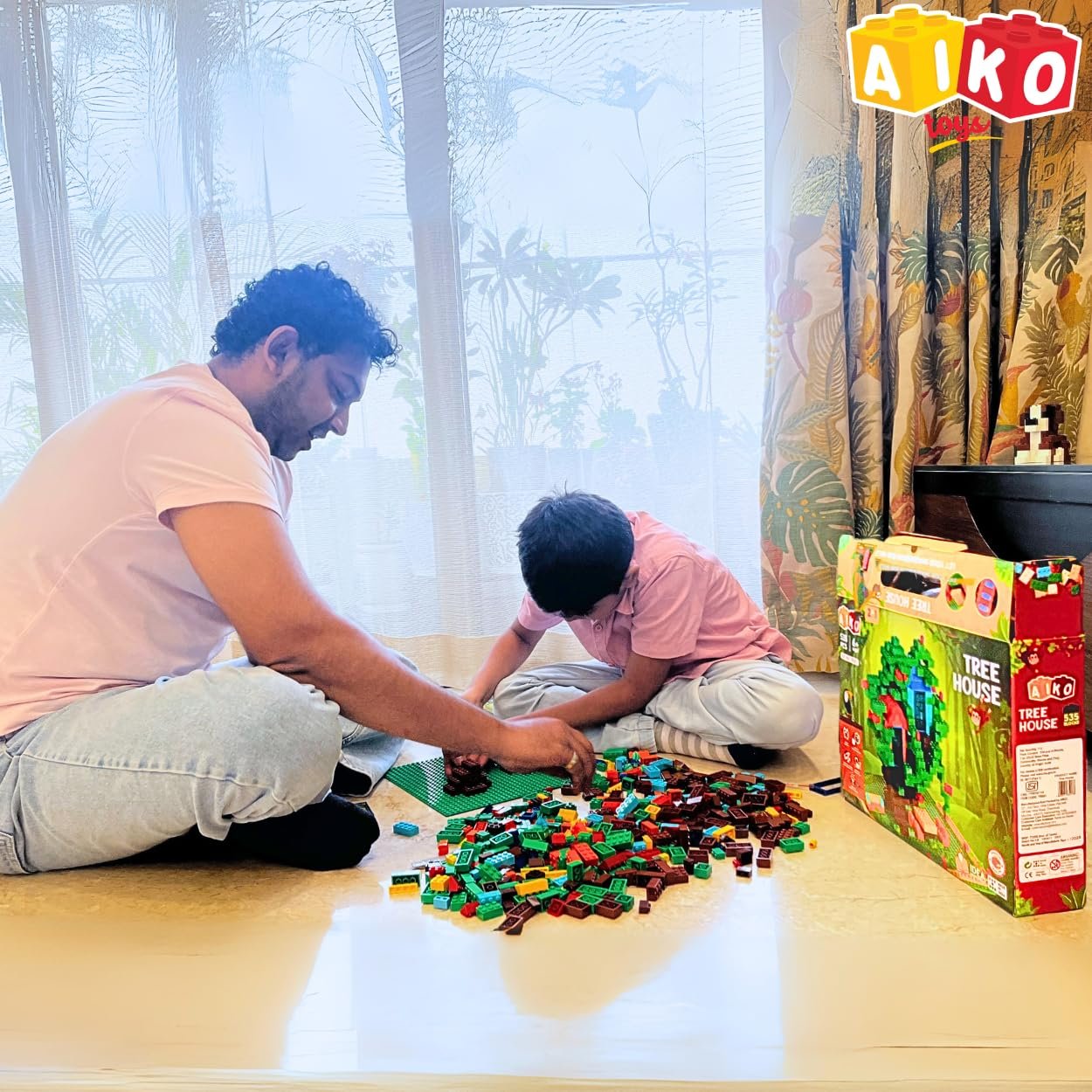 Tree House Building Blocks Set – 535 Pieces | ABS Plastic Multi-Color Construction Toy | Includes Idea Booklet | Creative Play for Kids 6+ - Image 6