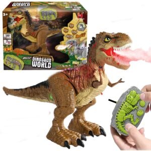 Fratelli Remote Control Car (Remote Control Dinosaur with Lights & Sound Multicolor)
