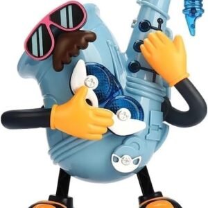 Loty Store Mr Rock Music Light Swing Guitar Dancing Robot Toy