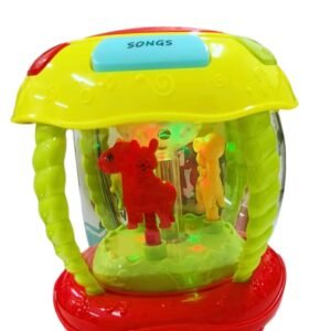 Rolling Drum Musical Toy with Lights, Rechargeable, Ages 2+, Multi-Colour
