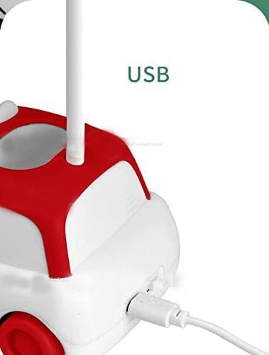 SWADEC Car Shape Table Light with Pencil Stand and Sharpener, Eye Protection Light for Reading and Night Light for Kids (Set of 1)(Multicolour) - Image 5