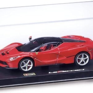 Bburago Metal - 1/43 Scale Model Compatible with La Ferrari Signature Series 2013 Sports Car Die-Cast Scale Model Miniature Collectible, Red