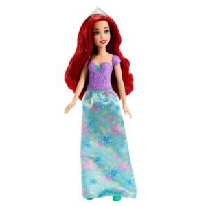 Disney Princess Toys, Posable Ariel Fashion Doll with Clothing and Accessories Inspired by The Movie, Gifts for Kids ​