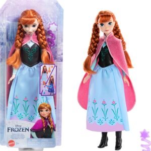 Mattel Disney Frozen Anna Magical Color-Change Skirt Fashion Doll, Inspired by Disney Movie, Posable