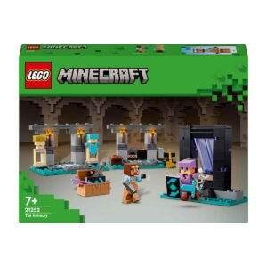 LEGO Minecraft The Armory Building Kit Adventure and Weapons Set 21252