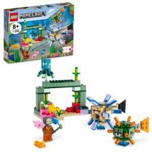 LEGO Minecraft Guardians Battle 21180 Toy Block Present Video Game Sea Boys Girls Ages 8 and Up