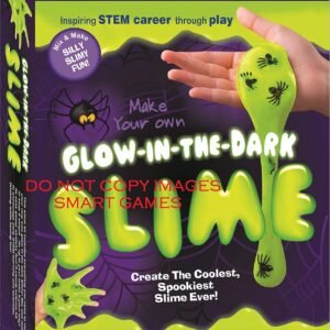 make your own glow in the dark slime- Multi color