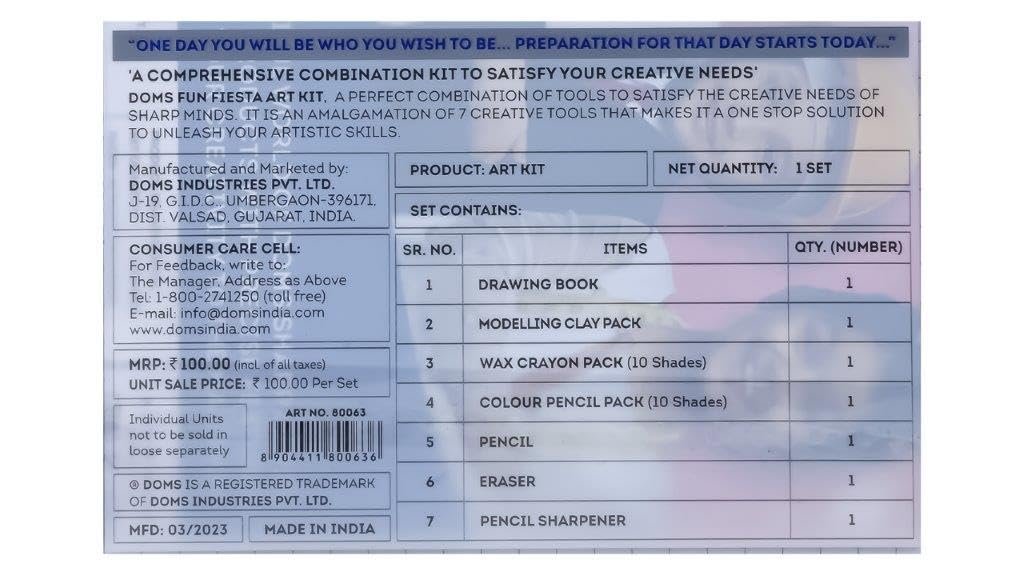 Doms Fun Fiesta KIT (Pack of 5) - Image 3