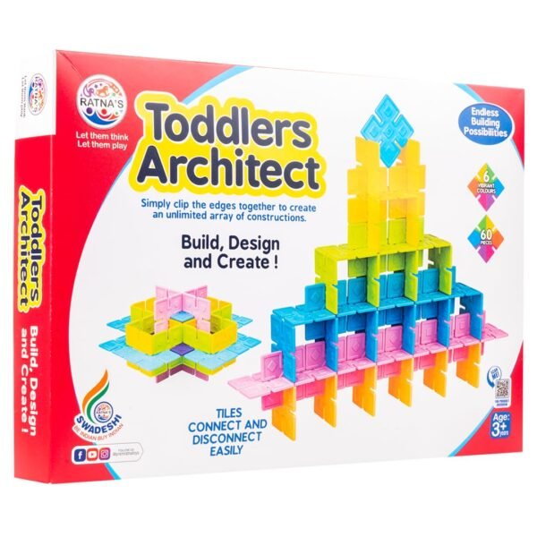 Toddlers Architect Building Set to Construct Different Models & Designs ...