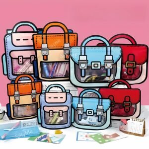 JOYHUB 12pcs Small Return Gift bags birthday party for kids - Goodies bag filler chocolate stationery cookie, For Return Gifts, Small - Hand Bag For Kids - Birthday Return Gifts For Kids -Plastic