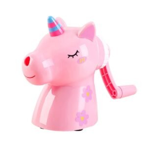 Sharpener for Kids - Unicorn Pencil Sharpener, Table Sharpener Machine - Assorted Color