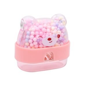 JH01116 (1) JOYHUB Sharpener for Kids | Cute Bear Design Sharpener | Durable, Colorful & Portable | School & Office Stationery (mix colour) | Pack of 12