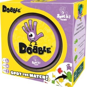 Kid's Dobble, Visual Perception Card Game (Multicolour, Ages 6 and Above, 2 to8 Players) Set of 6pcs
