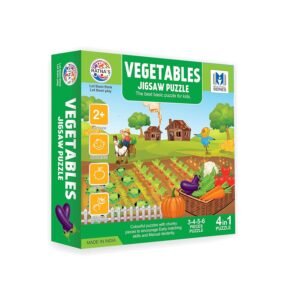 Ratna's Educational Baby Puzzle Vegetables, Set of 12pcs