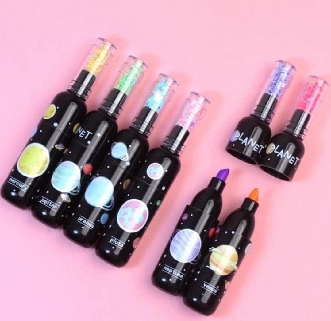 JOYHUB Highlighter For Boys (12 Set 72 Pcs) Space Marker Pen, Different Colour Highlighter For Kids, Return Gifts For Kids, Highlighter Marker For Stationery Items For Kids