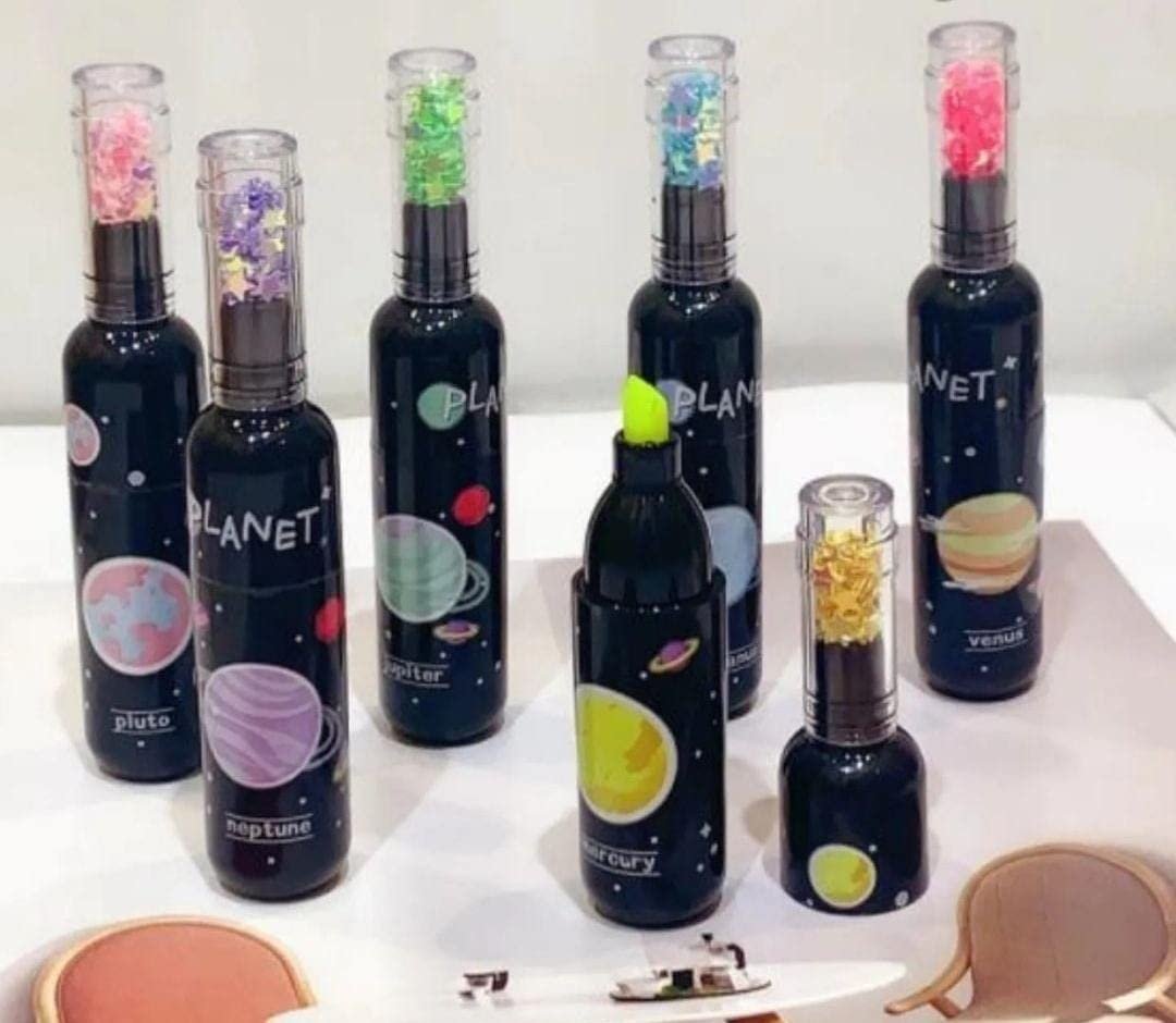 JOYHUB Highlighter For Boys (12 Set 72 Pcs) Space Marker Pen, Different Colour Highlighter For Kids, Return Gifts For Kids, Highlighter Marker For Stationery Items For Kids - Image 3