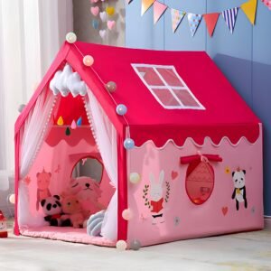 Colorfull and Light Weight Kids Play Tent House for 3 to 10 Years Old Kids Girls and Boys