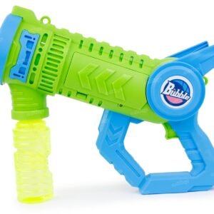 Big Bubble Gun for Kids with Soap Solution Indoor and Outdoor Toys for Toddlers Bubble Launcher Machine for Girls and Boys