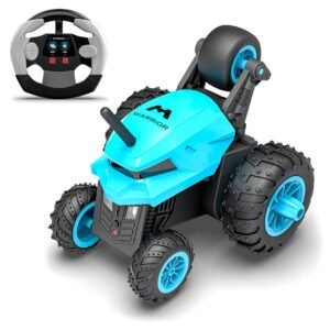 Mirana Warrior 360 Rotating Stunt RC Car | High Speed Remote Control Vehicle | USB Type-C Rechargeable Toy for Kids for Boys and Girls | Made in India