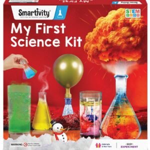 Smartivity My First Science Experiment Kit for Kids 6-8-10-12-14 Years I 50+ Amazing Science Experiments | Birthday Gift for Boys & Girls | Educational Toy for Kids 6,7,8,9,10,11,12 Years Old