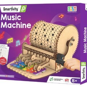 JH01274 (1) Smartivity DIY Music Machine Toy for Kids 8-9-10-11-12-13-14 Years Old I Create Your own Music with 7 Preset Songs - Jingle Bells, Happy Birthday & More I Christmas, Birthday Gift for Girls & Boys