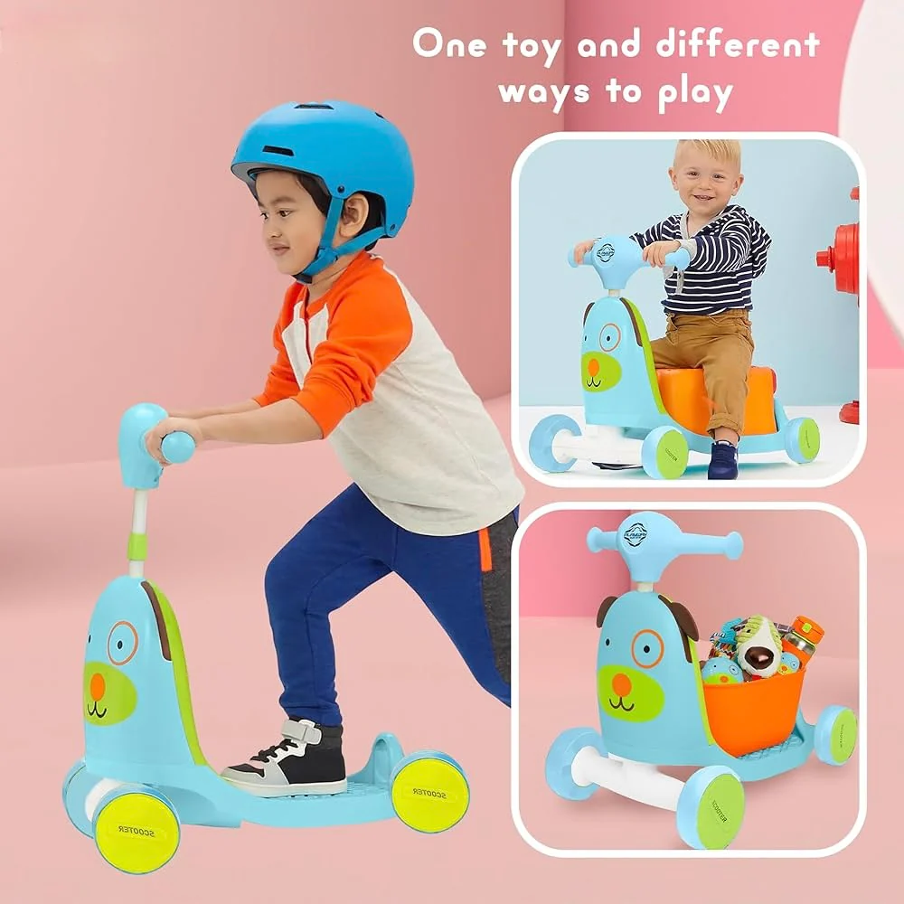 JOYHUB Icecream Rider 2 in 1 Scooter - Image 4