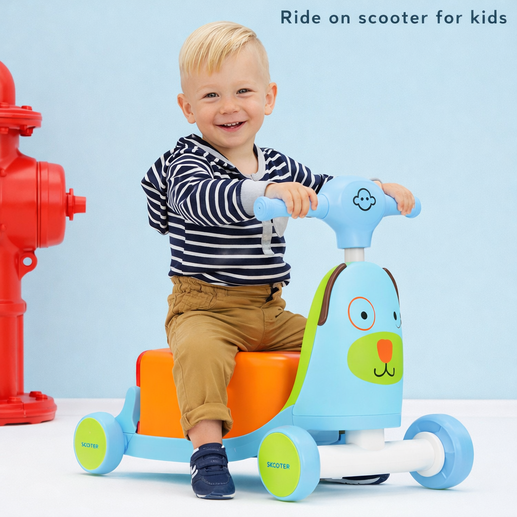 JOYHUB Icecream Rider 2 in 1 Scooter - Image 2