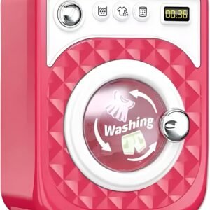 61Ql-1hSHBL._AC_SL1500_ Automatic Washing Machine Toy for Kids with Light & Sound | 360° Rotating Pretend Play Washing Machine | Interactive Household Role Play Toy for Boys & Girls | Educational Toy & Gift